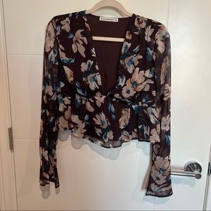 Abercrombie and Fitch Floral Top
